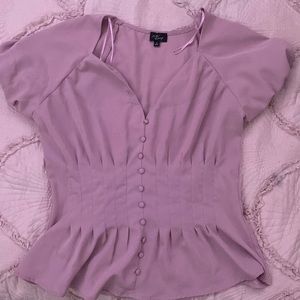 Cute blush pink blouse